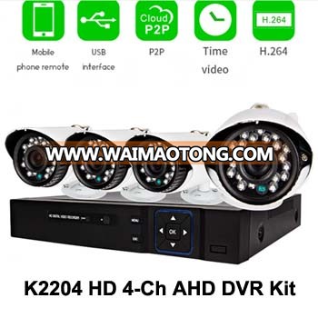 CCTV 4-Ch AHD DVR Kit